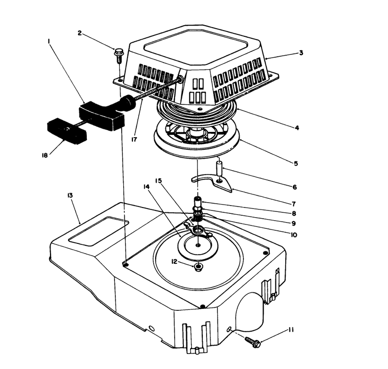 Recoil Assembly model No Vmh7