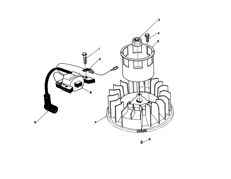 Magneto and Flywheel Assembly