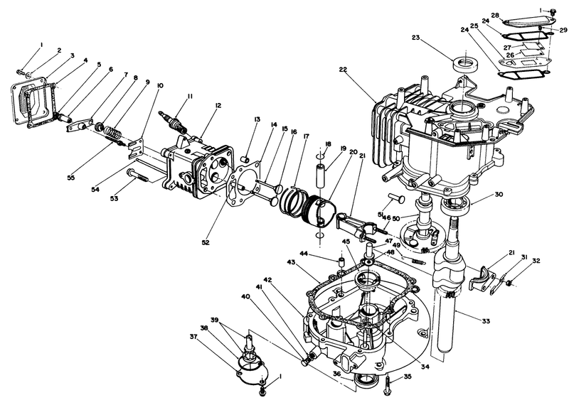 Engine Assembly model No Vmg6