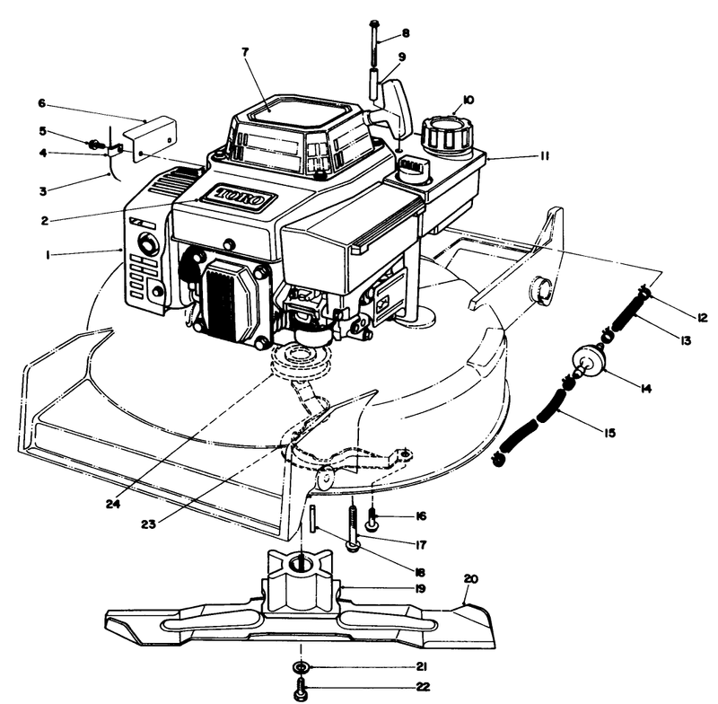 Engine Assembly model Vmg6
