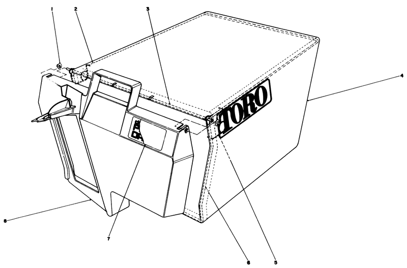 Grass Bag Assembly No 11 0189
