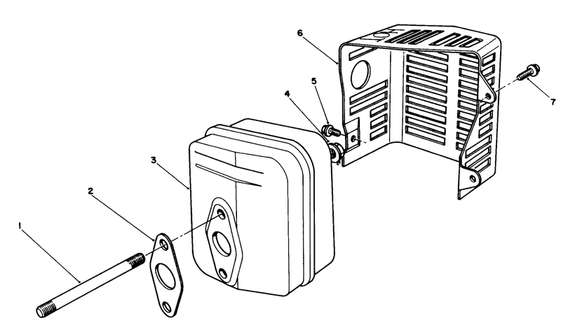 Muffler Assembly model No Vmg6