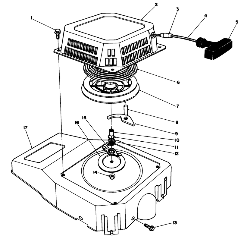 Recoil Assembly model No Vmg6