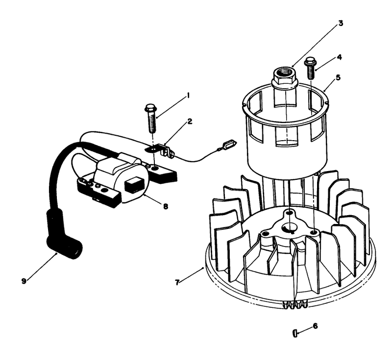 Magneto and Flywheel Assembly