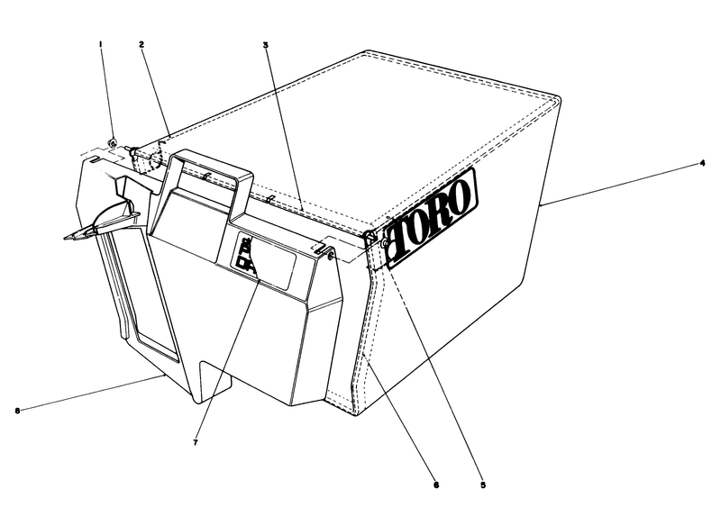 Grass Bag Assembly No 11 0189