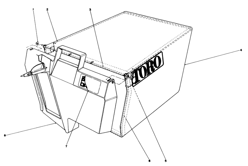 Grass Bag Assembly No 11 0189