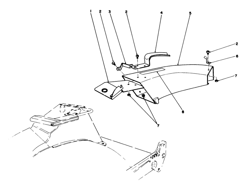 Side Discharge Chute Model No 59108 optional