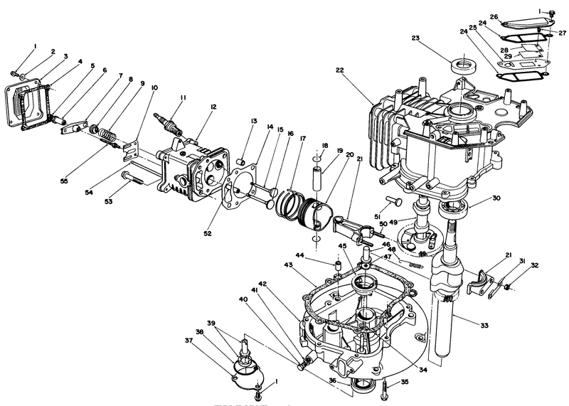 Engine Assembly model No Vmg6