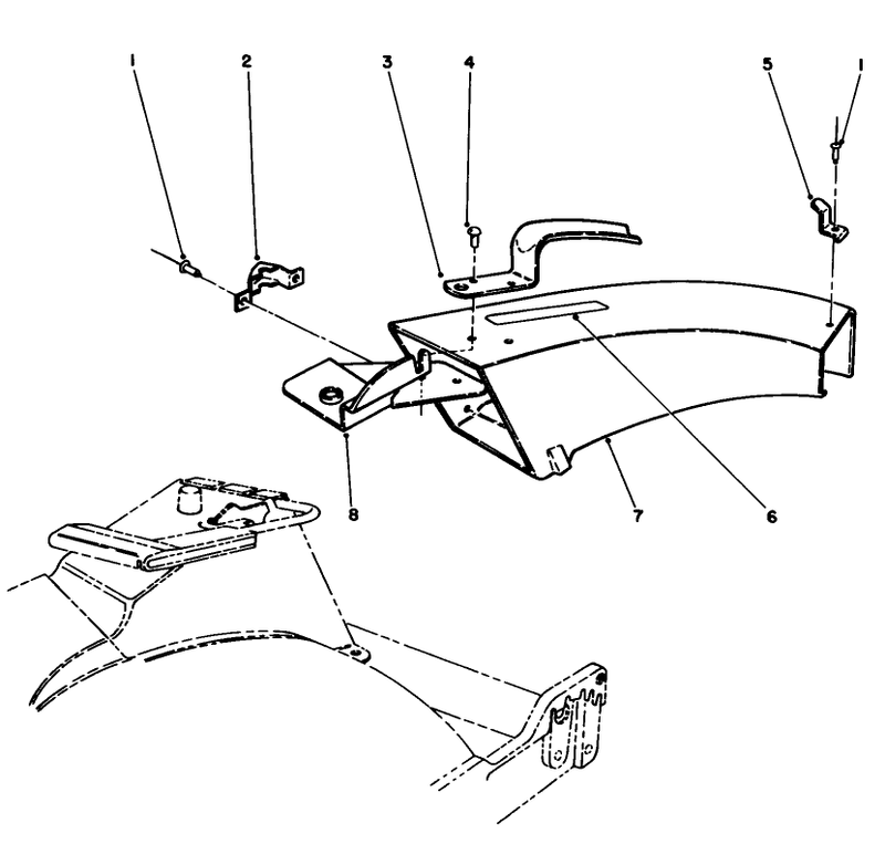 Side Discharge Chute Model No 59110 optional