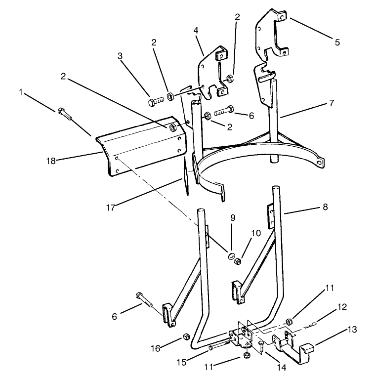 Canister Support Assembly