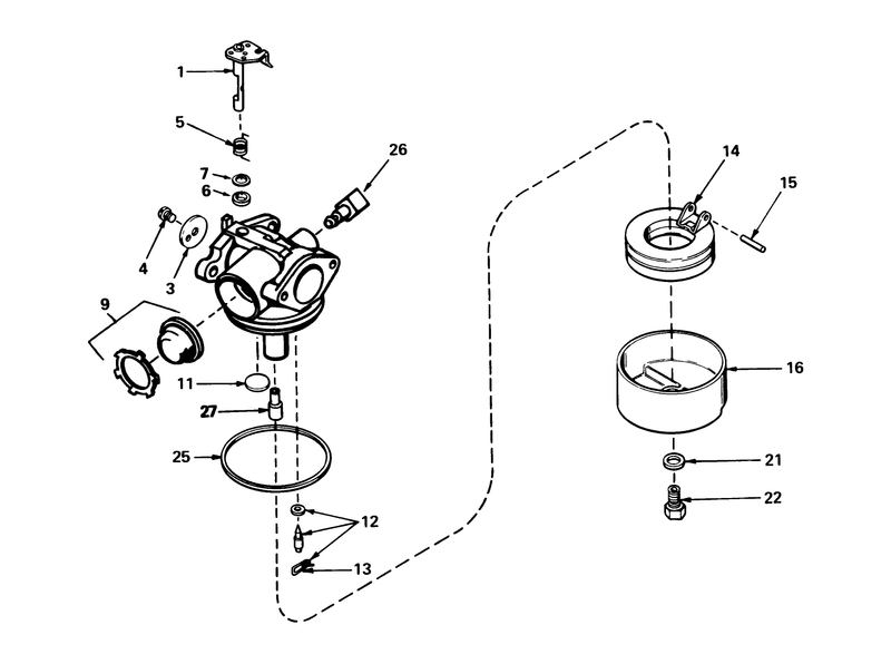 Carburetor No 632099
