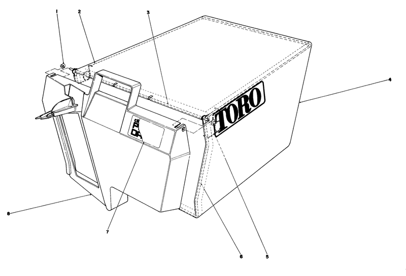 Grass Bag Assembly No 11 0189