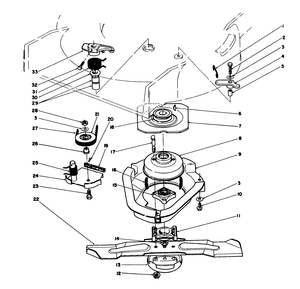Blade Brake Clutch Assembly