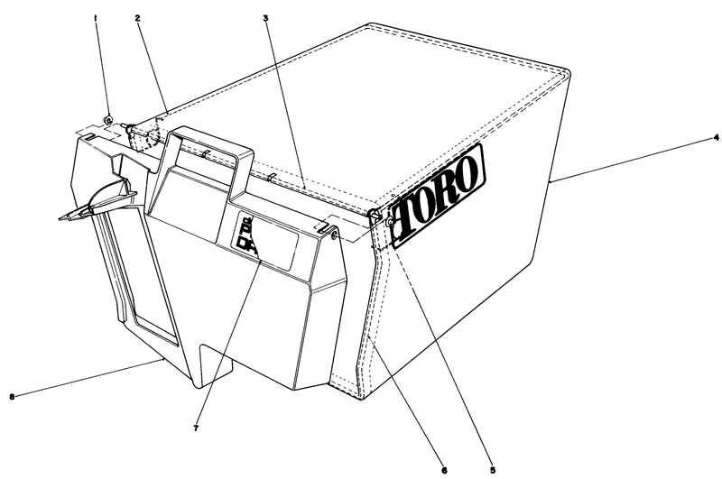 Grass Bag Assembly No 11 0189