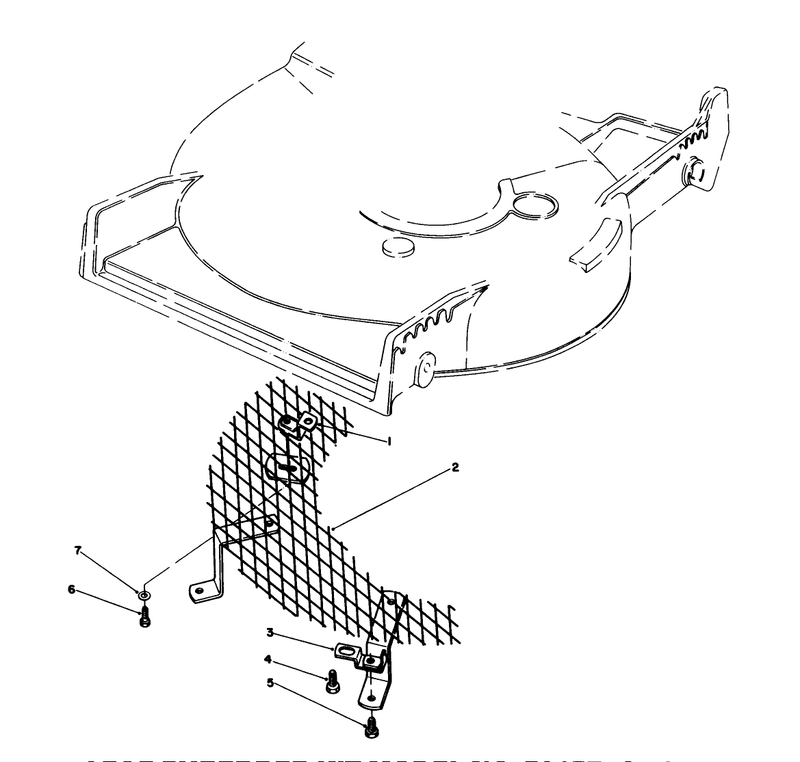 Leaf Shredder Kit Model No 59157 optional