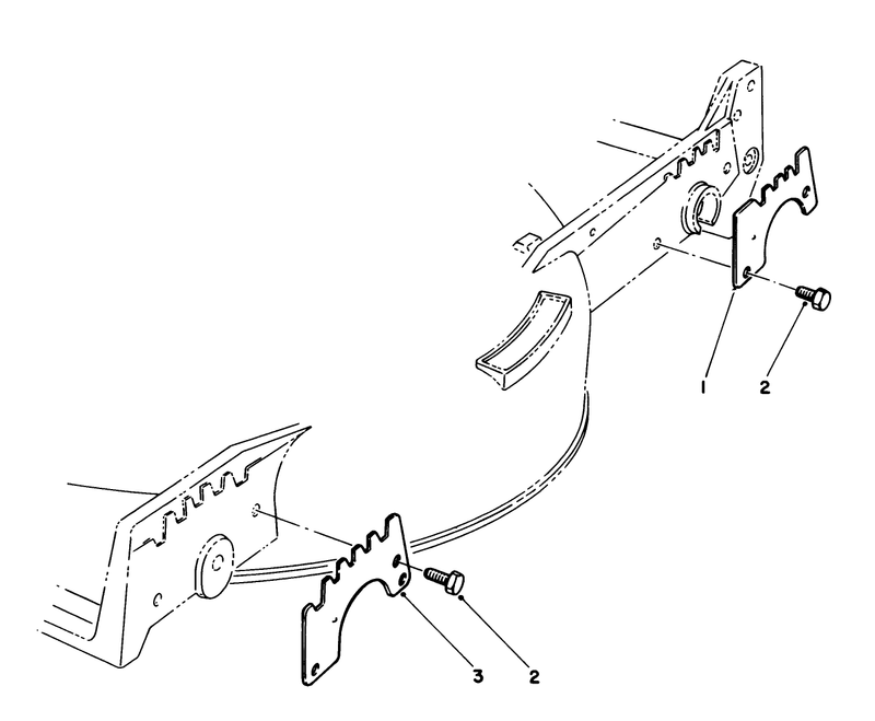 Wear Plate Kit Model No 49 4080 optional