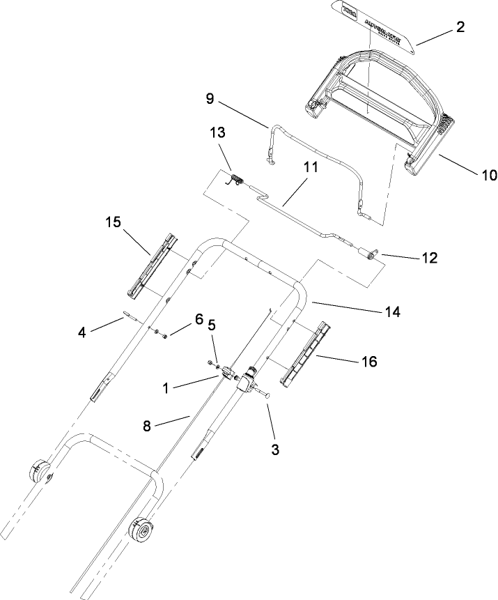 Upper Handle Assembly