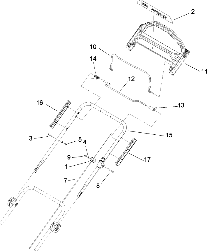Upper Handle Assembly