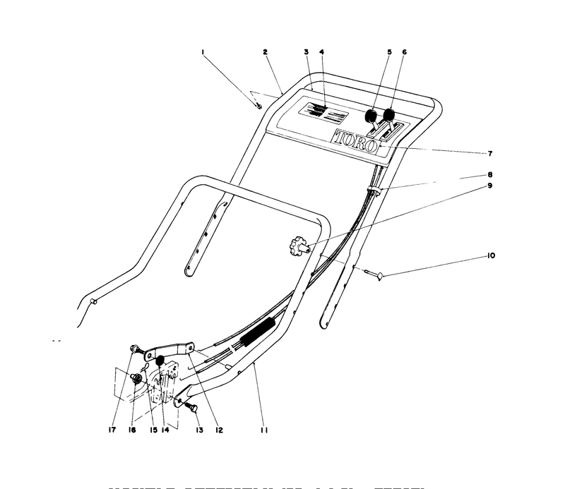 Handle Assembly model No 20517