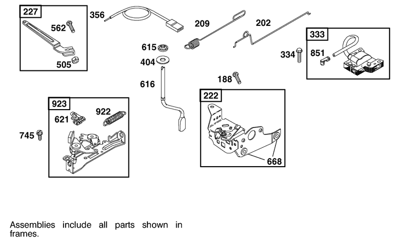 Engine Briggs and Stratton Model 12h802 1767 E1
