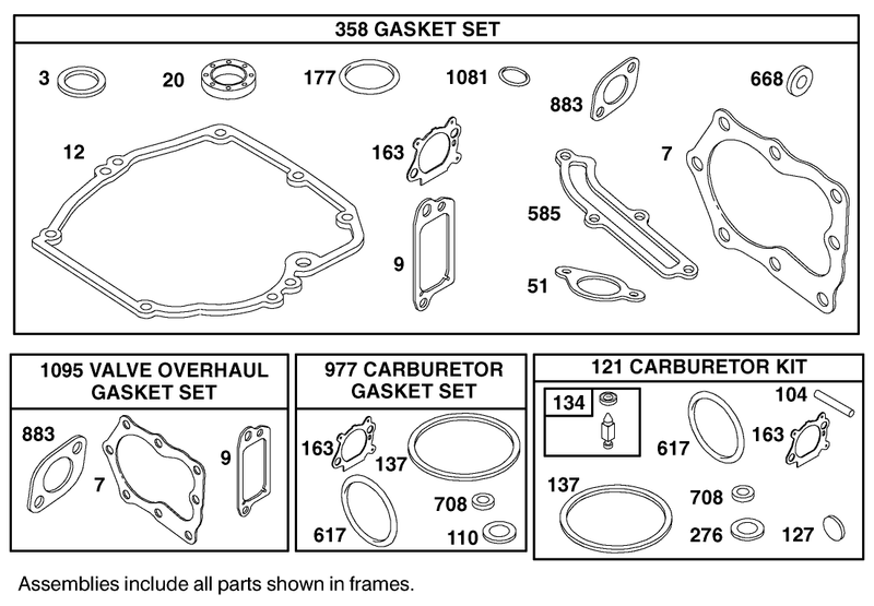 Engine Briggs and Stratton Model 12h802 1767 E1