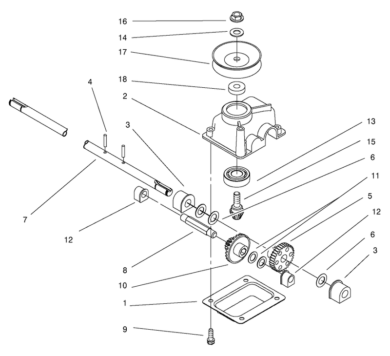 Gear Case Assembly