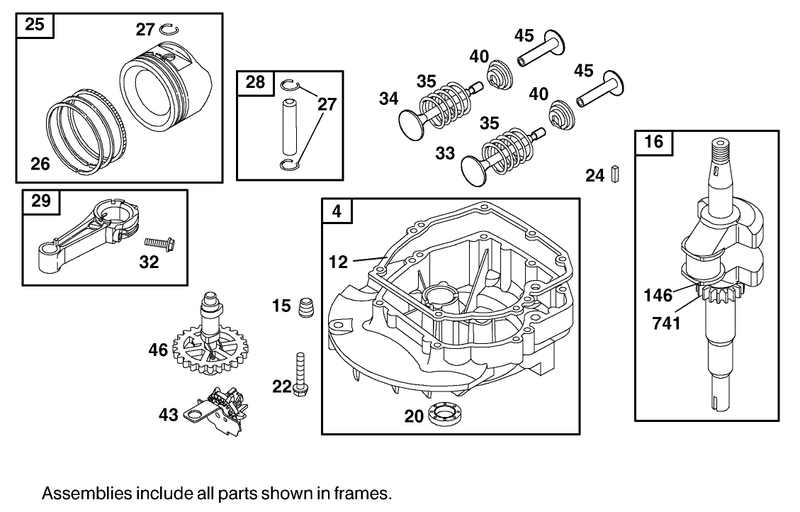 Engine Briggs and Stratton Model 12h802 1767 E1