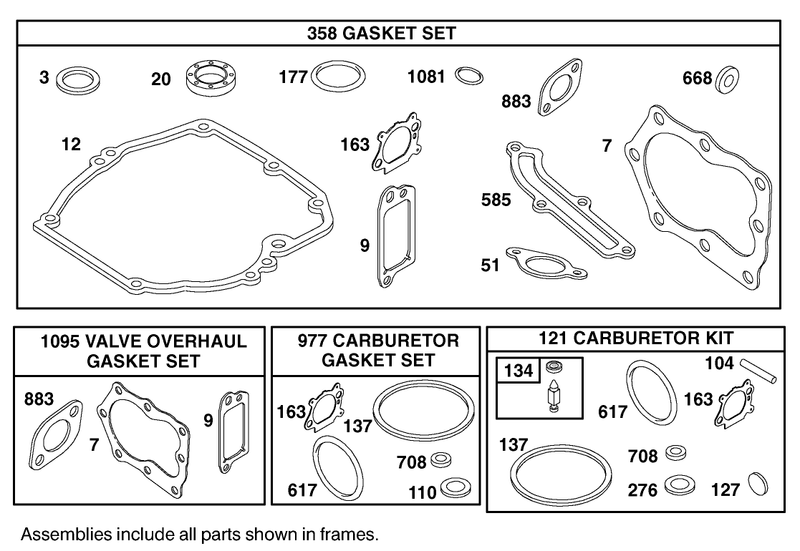 Engine Briggs and Stratton Model 12h802 1767 E1
