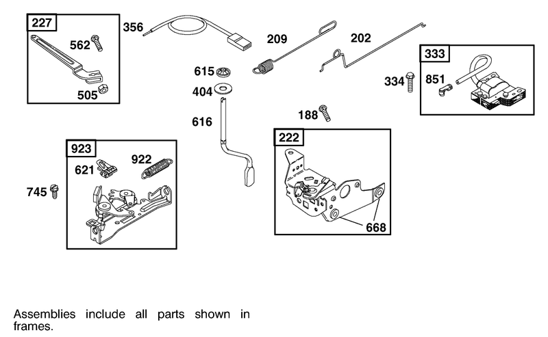 Engine Briggs and Stratton Model 12h802 1767 E1