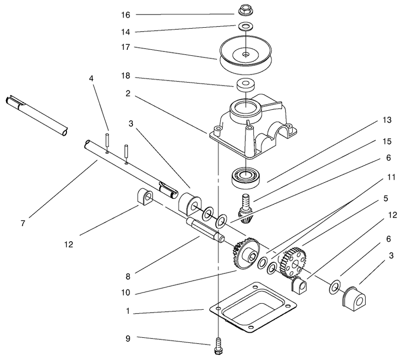 Transmission Assembly No 93 0240