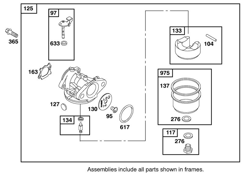 Engine Briggs and Stratton Model 12h802 1776 B1
