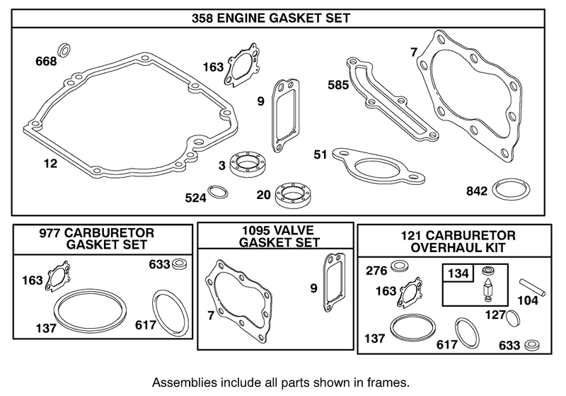 Engine Briggs and Stratton Model 12h802 1776 B1