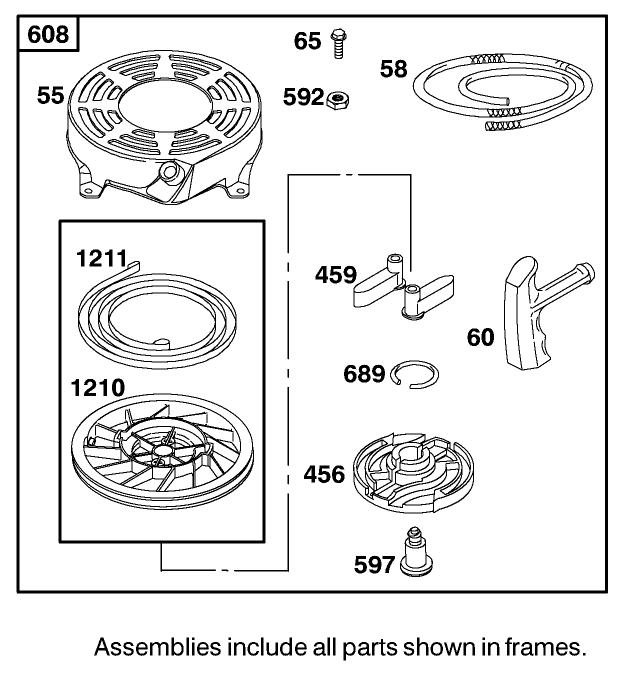 Engine Briggs and Stratton Model 12h802 1776 B1
