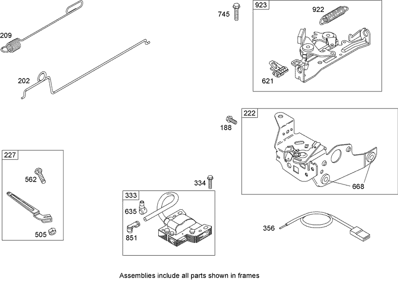 Governor Assembly Briggs and Stratton 12H802 2032 B1