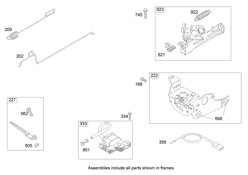 Governor Assembly Briggs and Stratton 122K02 0172 E1
