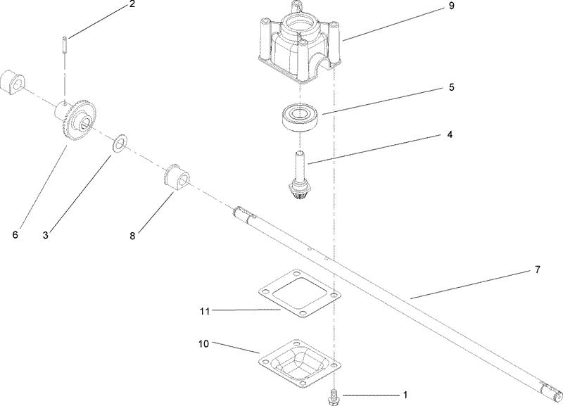 Transmission Assembly No 106 3956