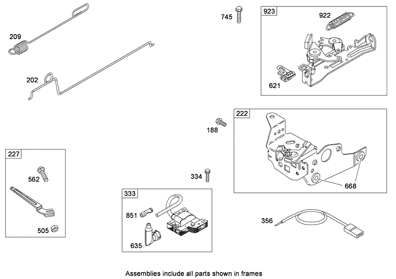 Governor Assembly Briggs and Stratton 126T02 0241 B1