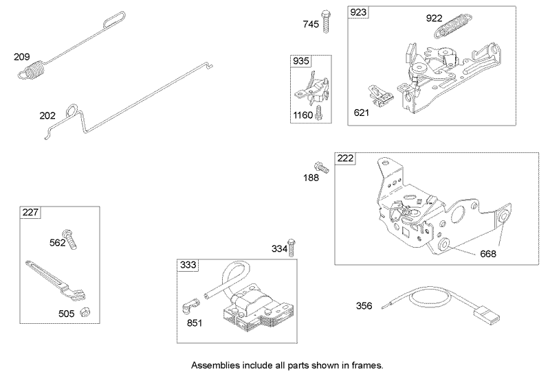 Governor Assembly Briggs and Stratton 122K05 0171 E1