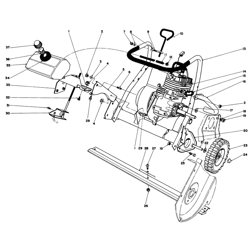 Engine Assembly (model No. 38110c)