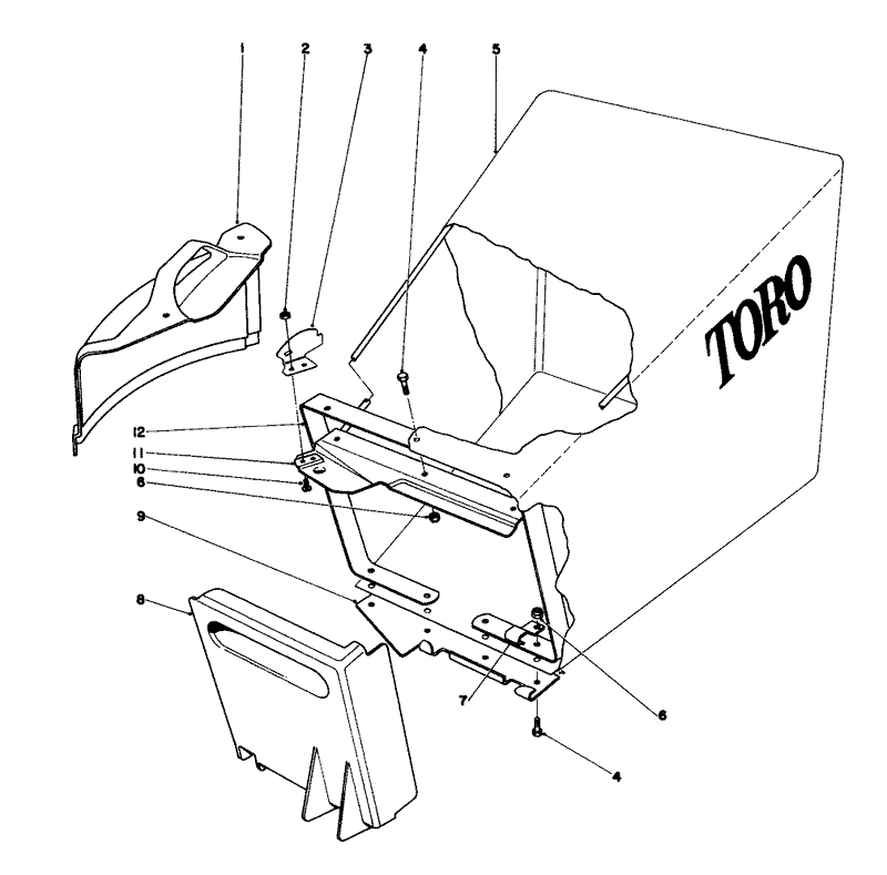 Grass Bag Assembly