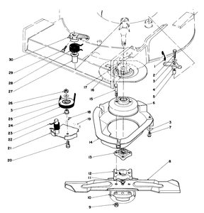 Blade Brake Clutch Assembly