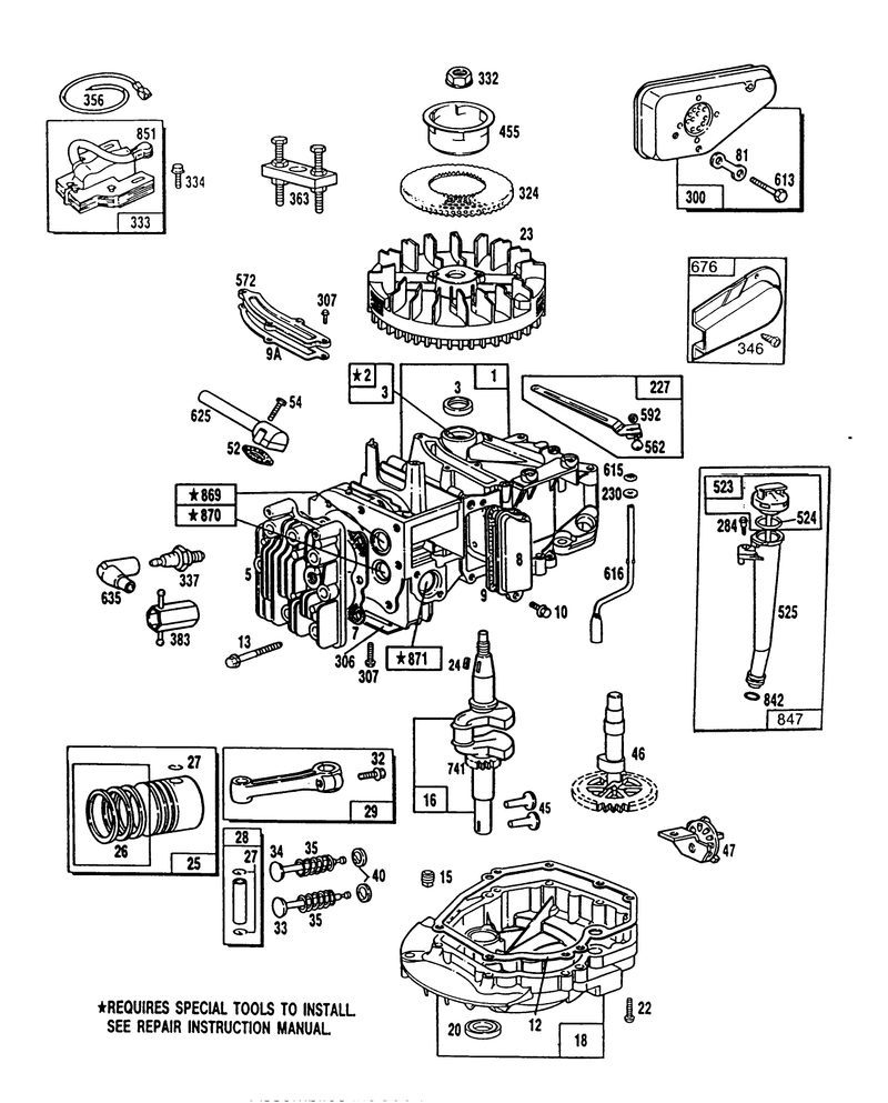 Engine Model No 124702 0137 016