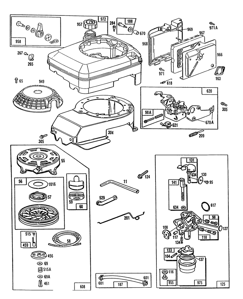 Engine Model No 124702 0137 01