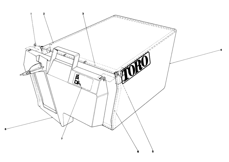 Grass Bag Assembly No 11 0189