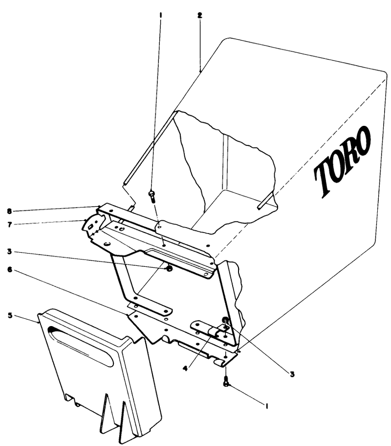 Grass Bag Assembly