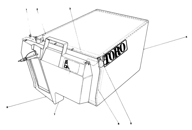 Grass Bag Assembly No 11 0189