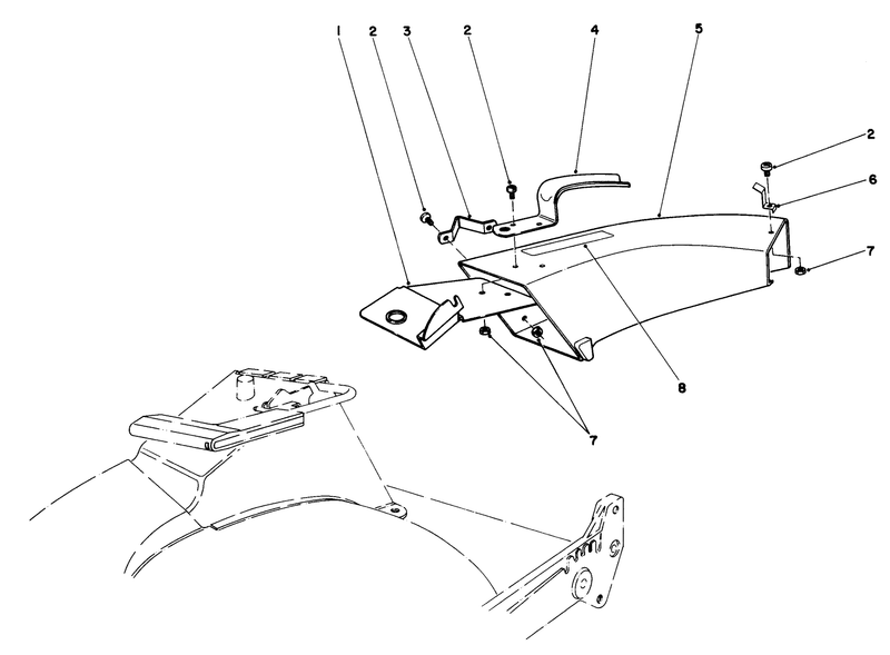 Side Discharge Chute Model No 59108 optional