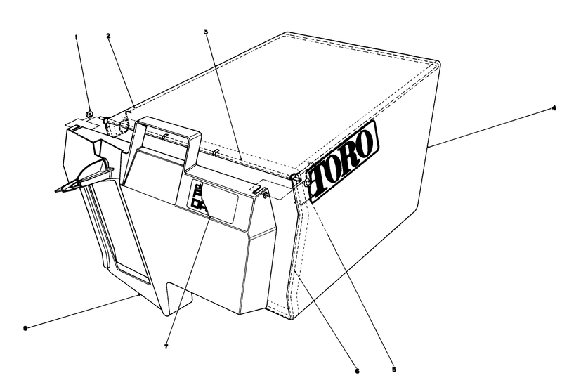 Grass Bag Assembly No 11 0189