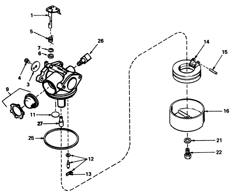 Carburetor N0 632050a