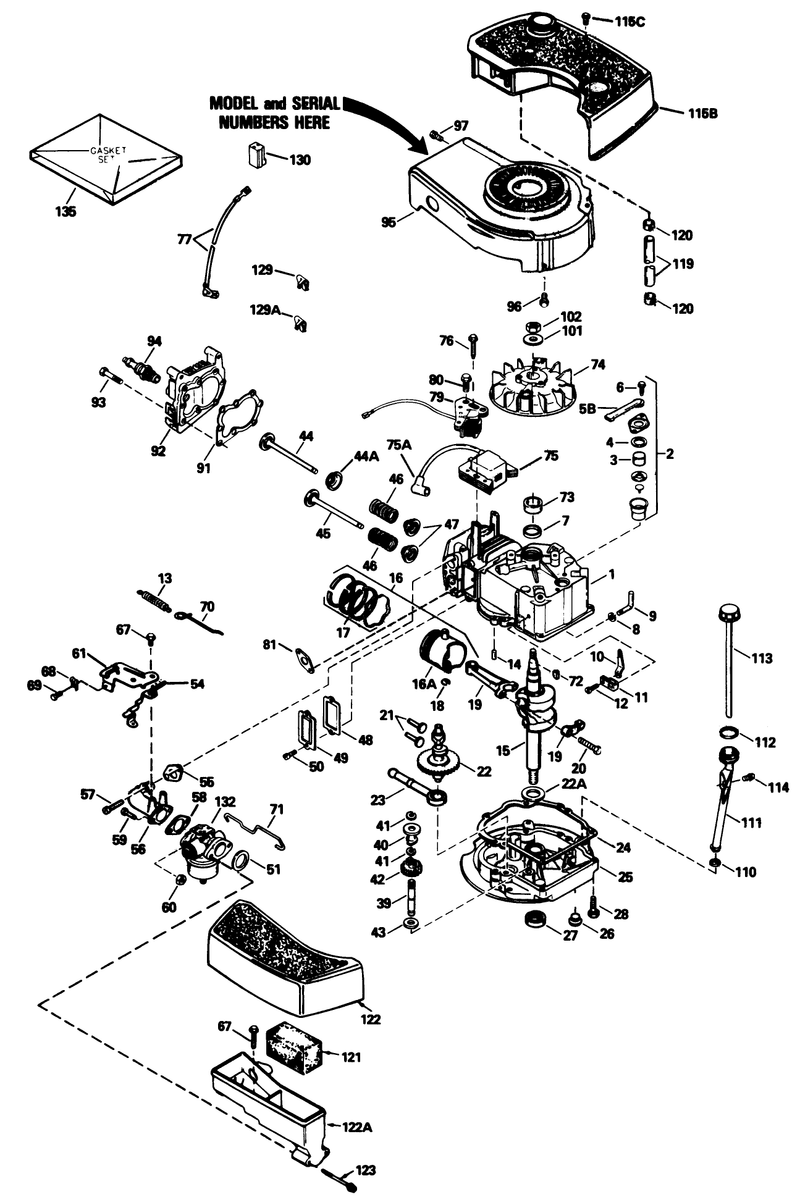 Engine Model No Tnt 100 10104f
